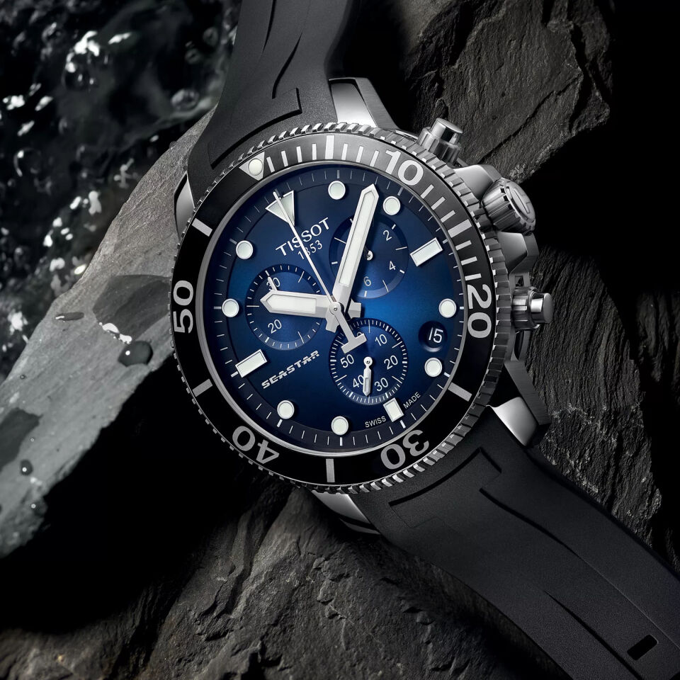 Tissot Seastar 1000 45.5mm T1204171704100 - Erkek Kol Saati T120.417.17.041.00