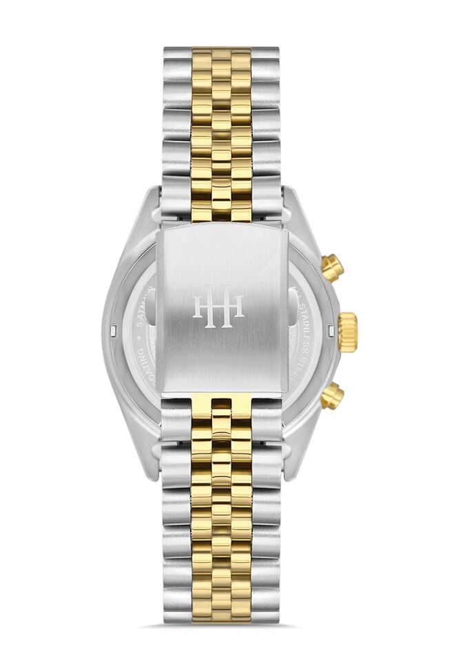 Hislon Men's Date DT117T-02SGS
