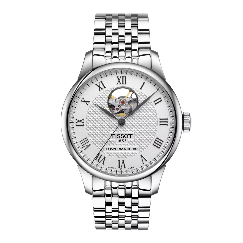 Tissot Le Locle Open Heart 39.3mm T0064071103302 - Erkek Kol Saati T006.407.11.033.02