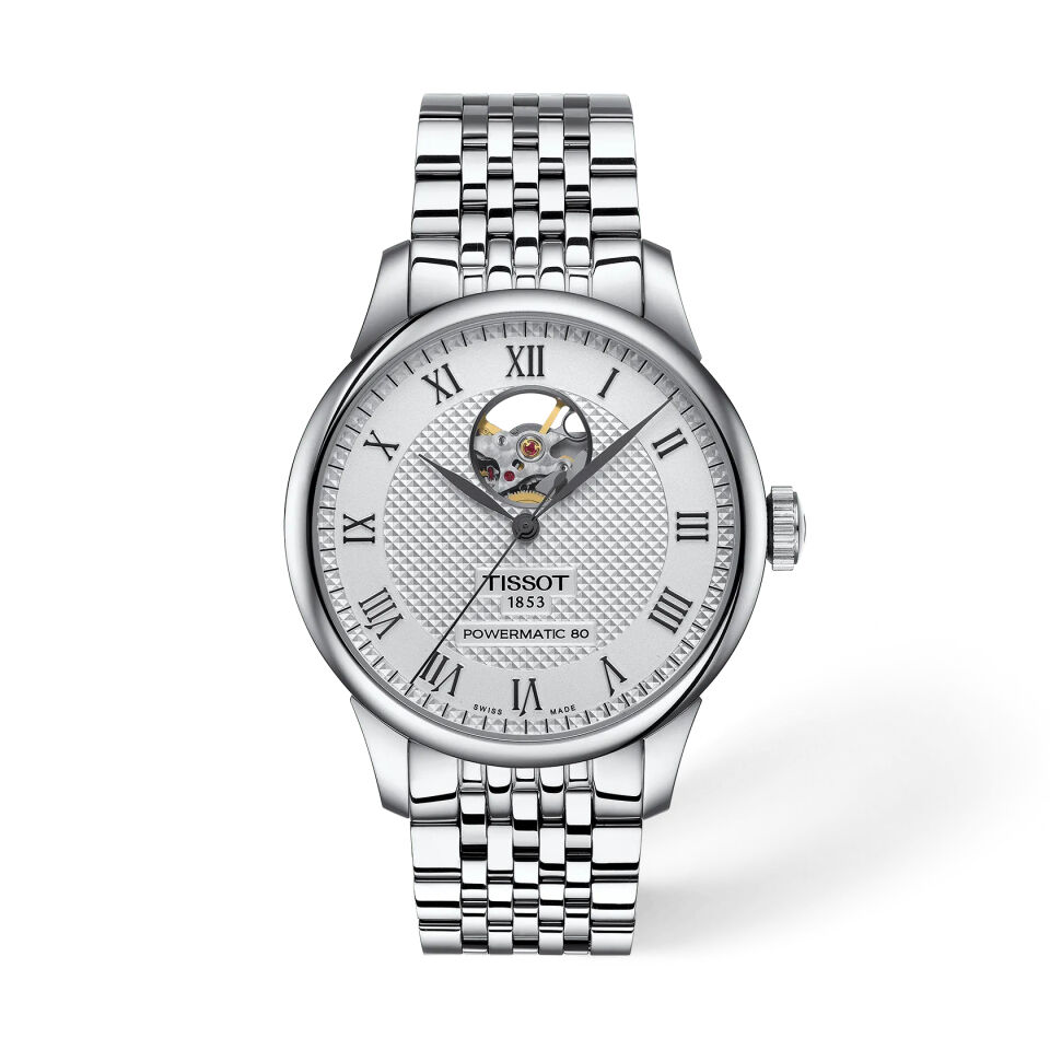 Tissot Le Locle Open Heart 39.3mm T0064071103302 - Erkek Kol Saati T006.407.11.033.02