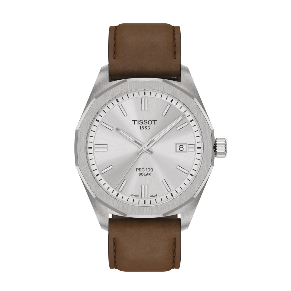 Tissot PRC 100 Solar 39mm T1514221603100 - Erkek Kol Saati T151.422.16.031.00