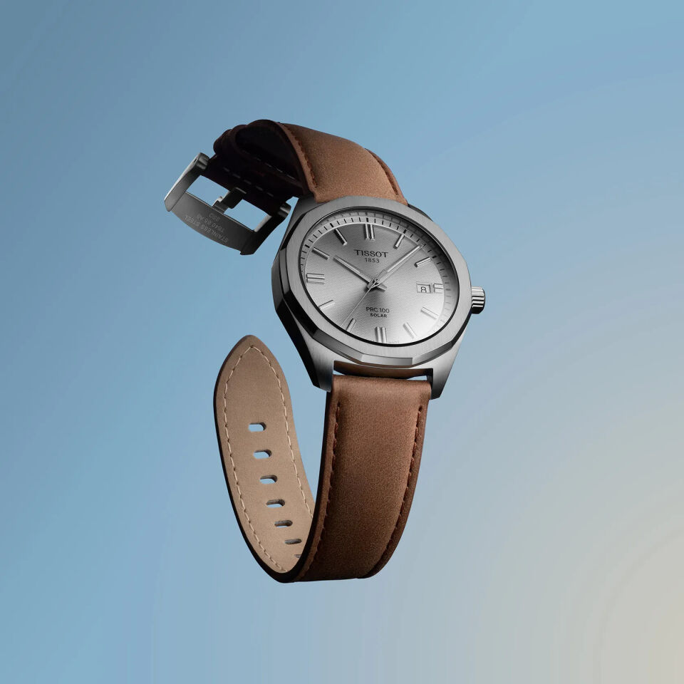 Tissot PRC 100 Solar 39mm T1514221603100 - Erkek Kol Saati T151.422.16.031.00