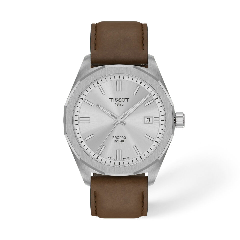 Tissot PRC 100 Solar 39mm T1514221603100 - Erkek Kol Saati T151.422.16.031.00