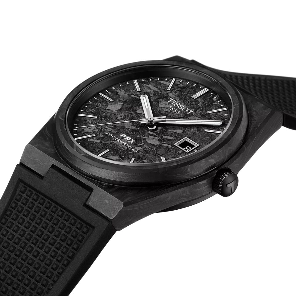 Tissot PRX Carbon 40.5mm T1379079720100 - Erkek Kol Saati T137.907.97.201.00
