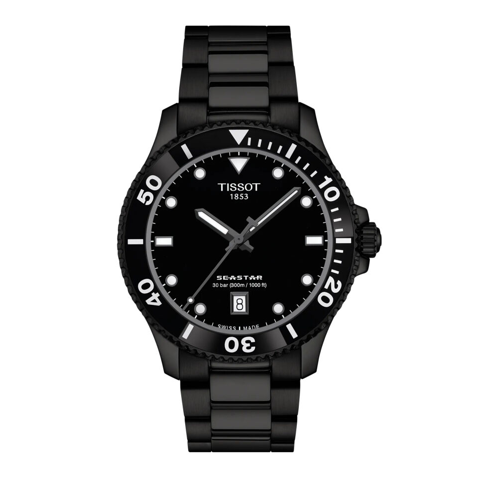 Tissot Seastar 1000 40mm T1204103305100 -  Erkek Kol Saati T120.410.33.051.00