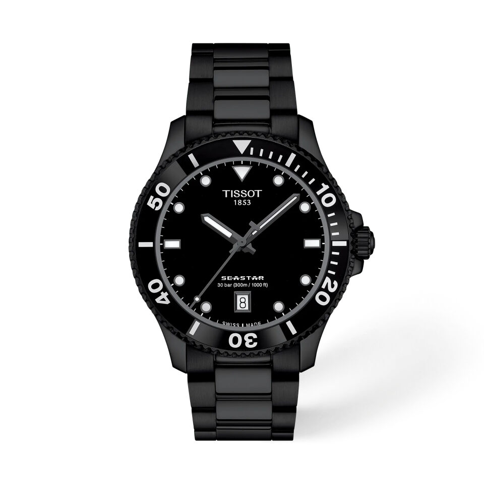 Tissot Seastar 1000 40mm T1204103305100 -  Erkek Kol Saati T120.410.33.051.00