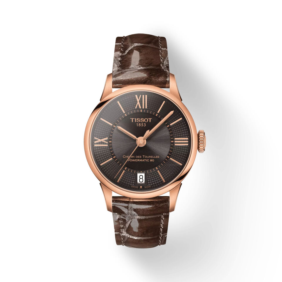 Tissot Chemin des Tourelles Powermatic 80 Lady T0992073644800 - Kadın Kol Saati T099.207.36.448.00