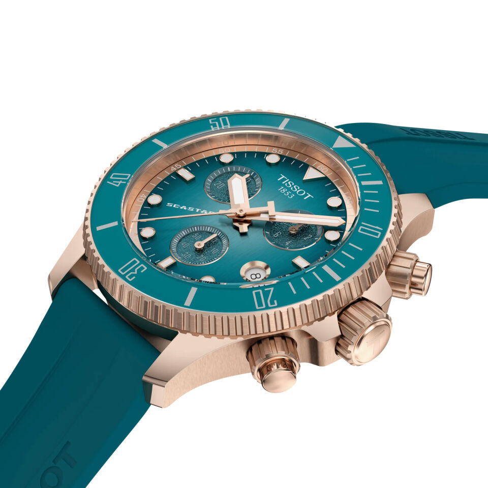 Tissot Seastar 1000 Quartz Chronograph 38mm T1202173704100 - Erkek Kol Saati T120.217.37.041.00