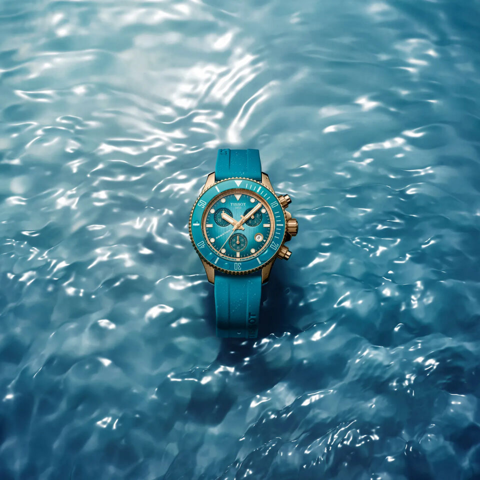 Tissot Seastar 1000 Quartz Chronograph 38mm T1202173704100 - Erkek Kol Saati T120.217.37.041.00
