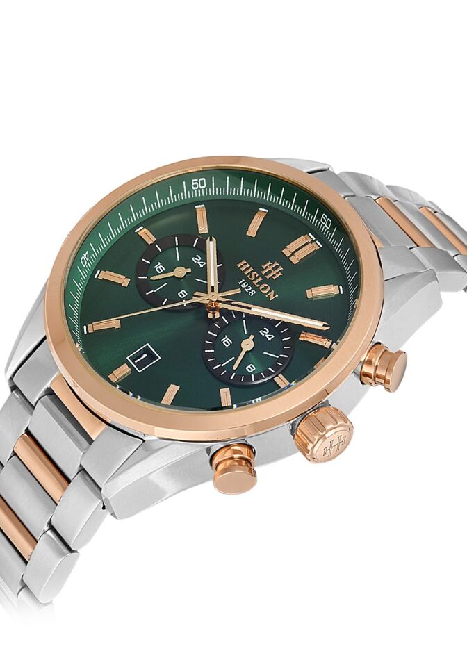 Hislon Men's Date DT114T-15SR