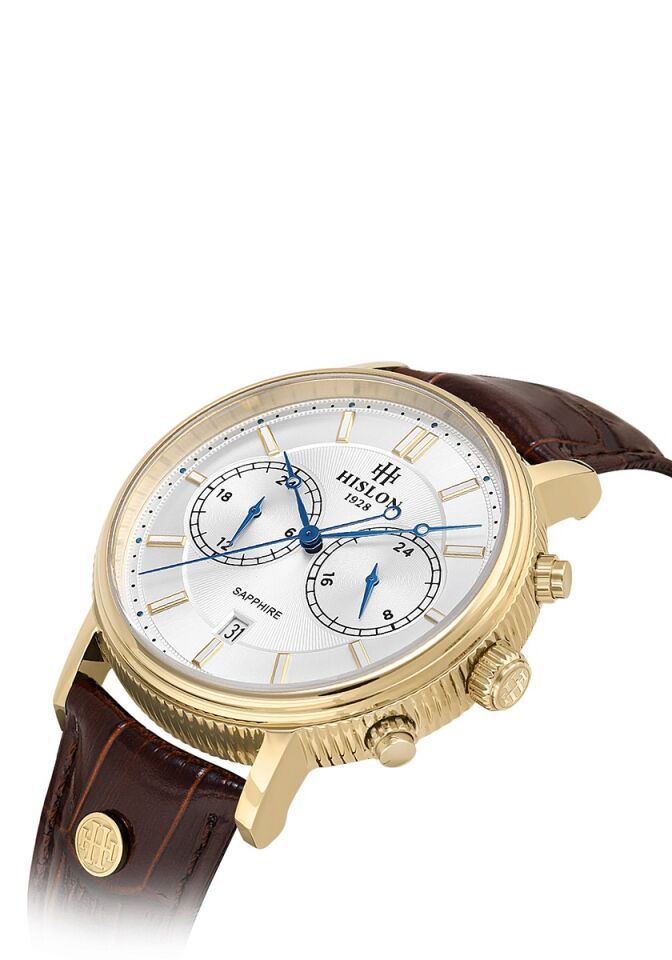 Hislon Men's Date DT121G-02KG