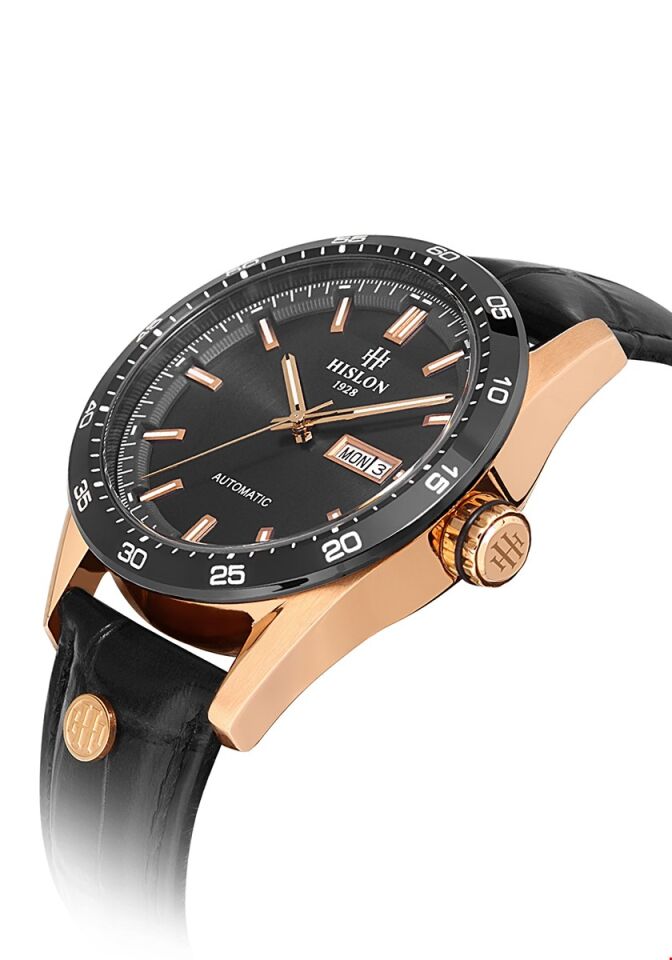 Hislon Men's Solid SD107T-04BR