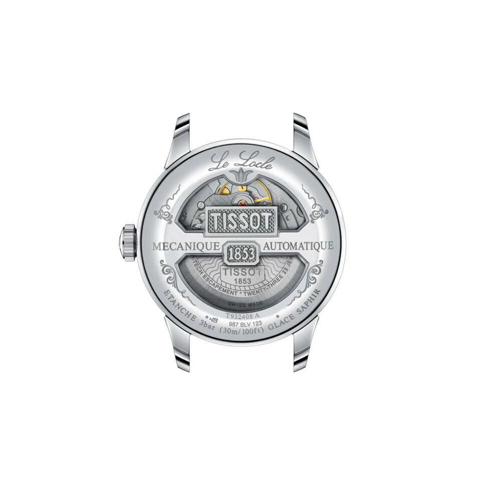 Tissot Le Locle Gold 39.3mm T9324084103300 - Erkek Kol Saati T932.408.41.033.00