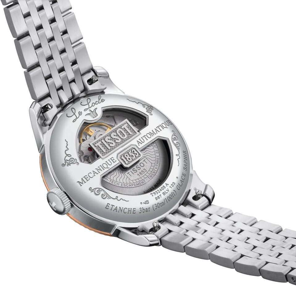 Tissot Le Locle Gold 39.3mm T9324084103300 - Erkek Kol Saati T932.408.41.033.00