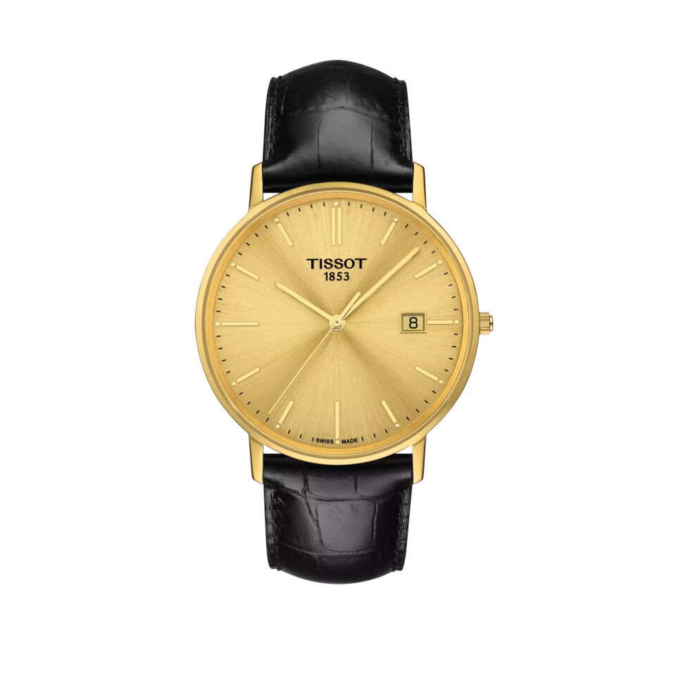 Tissot Goldrun Gold 38mm T9224101602100 - Erkek Kol Saati T922.410.16.021.00