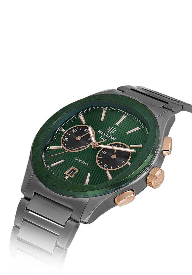 Hislon Men's Date DT148T-15SR
