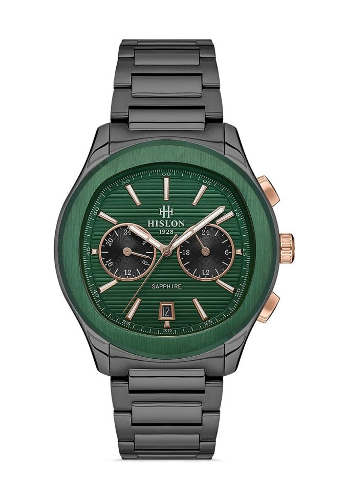 Hislon Men's Date DT148T-15SR