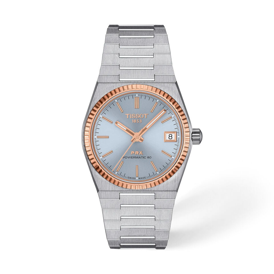 Tissot PRX Gold 35mm T9312074135100 -  Kadın Kol Saati T931.207.41.351.00
