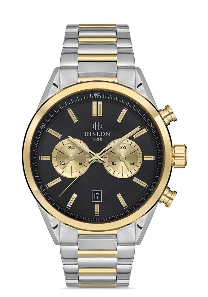 Hislon Men's Date DT114T-04SG
