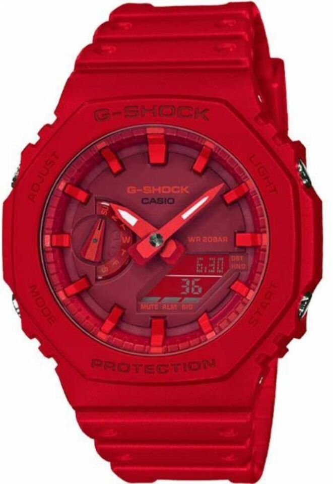 Casio GA-2100-4ADR  G-Shock Erkek Kol Saati