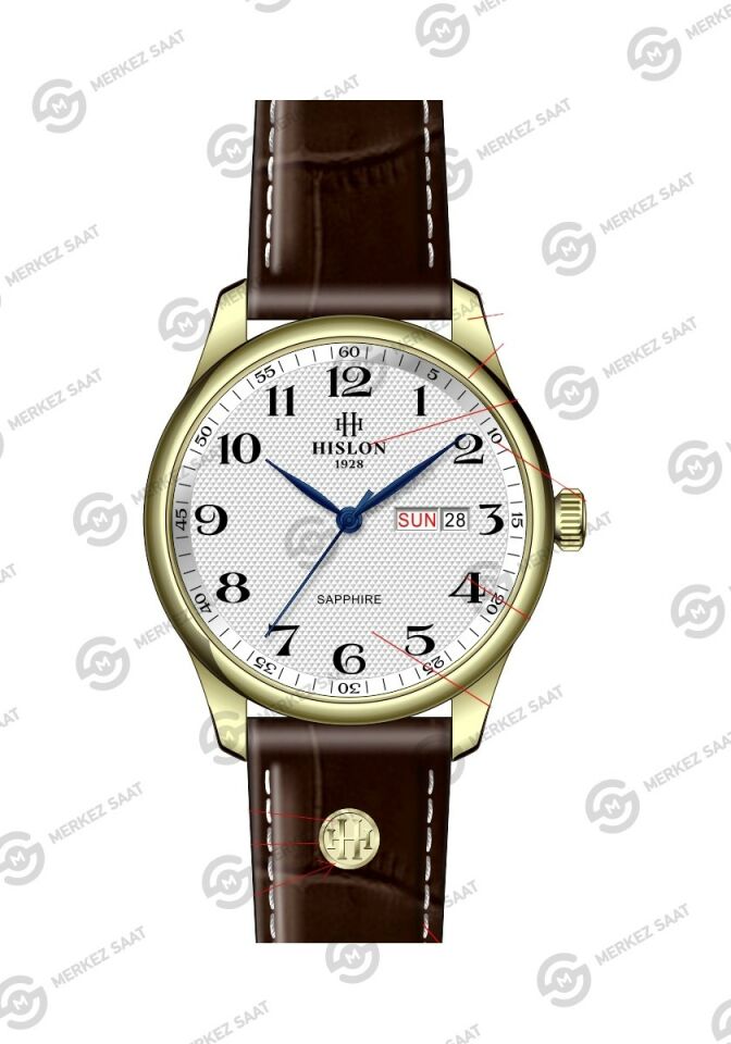 Hislon Men's Classic CL224G-01KG