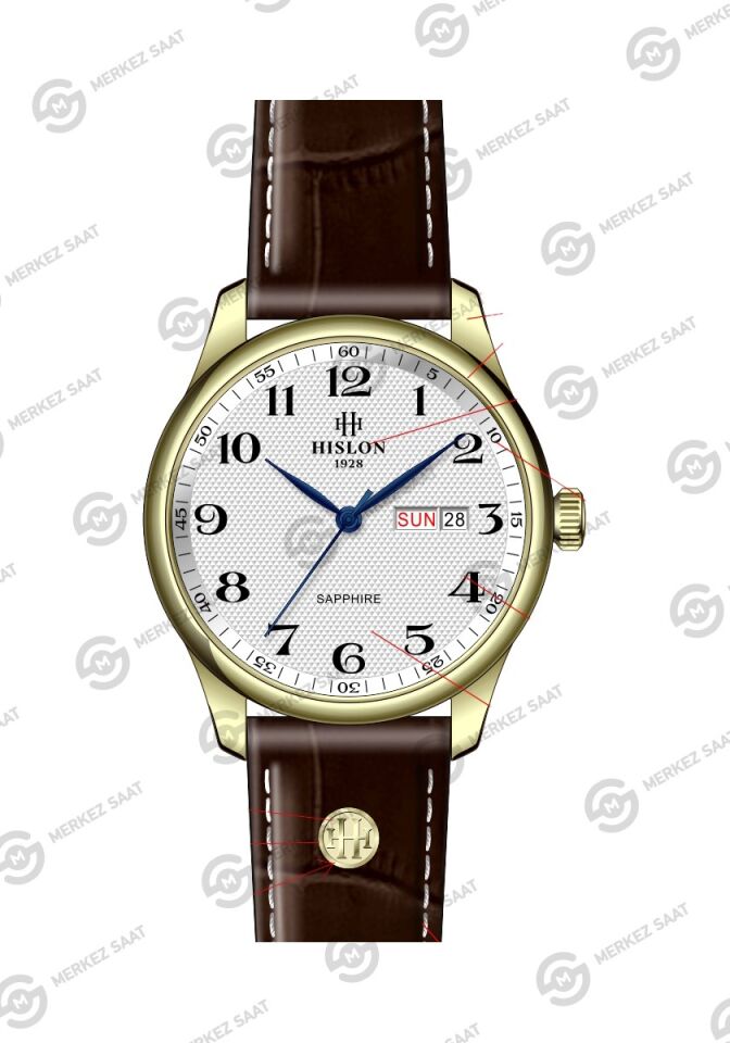 Hislon Men's Classic CL224G-01KG