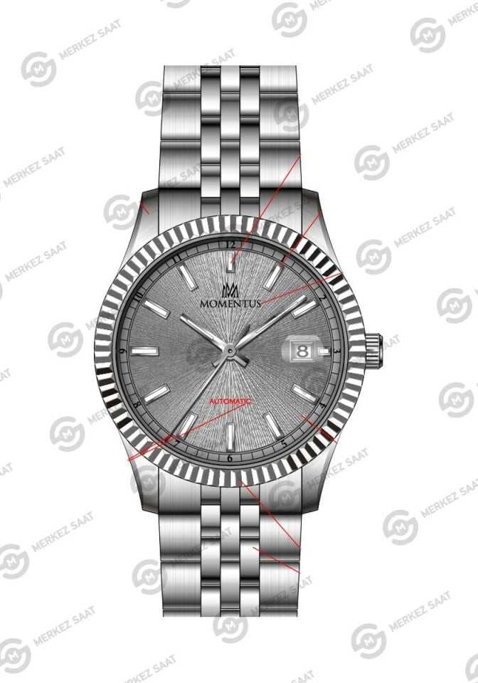Momentus Men's Mecha Masters MM301S-03SS