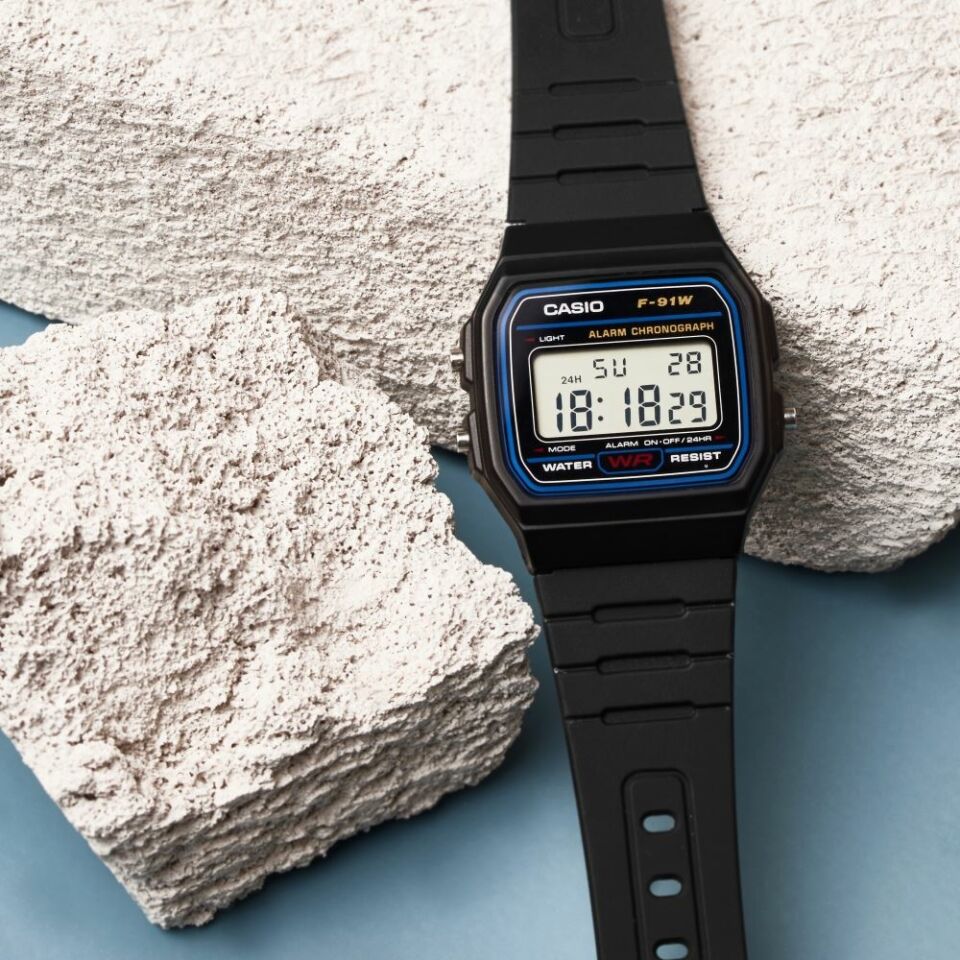 Casio F-91W-1DG  Digital Unisex Kol Saati