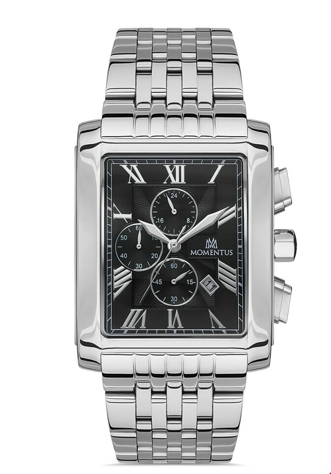Momentus Men's Time Master TM111S-04SS