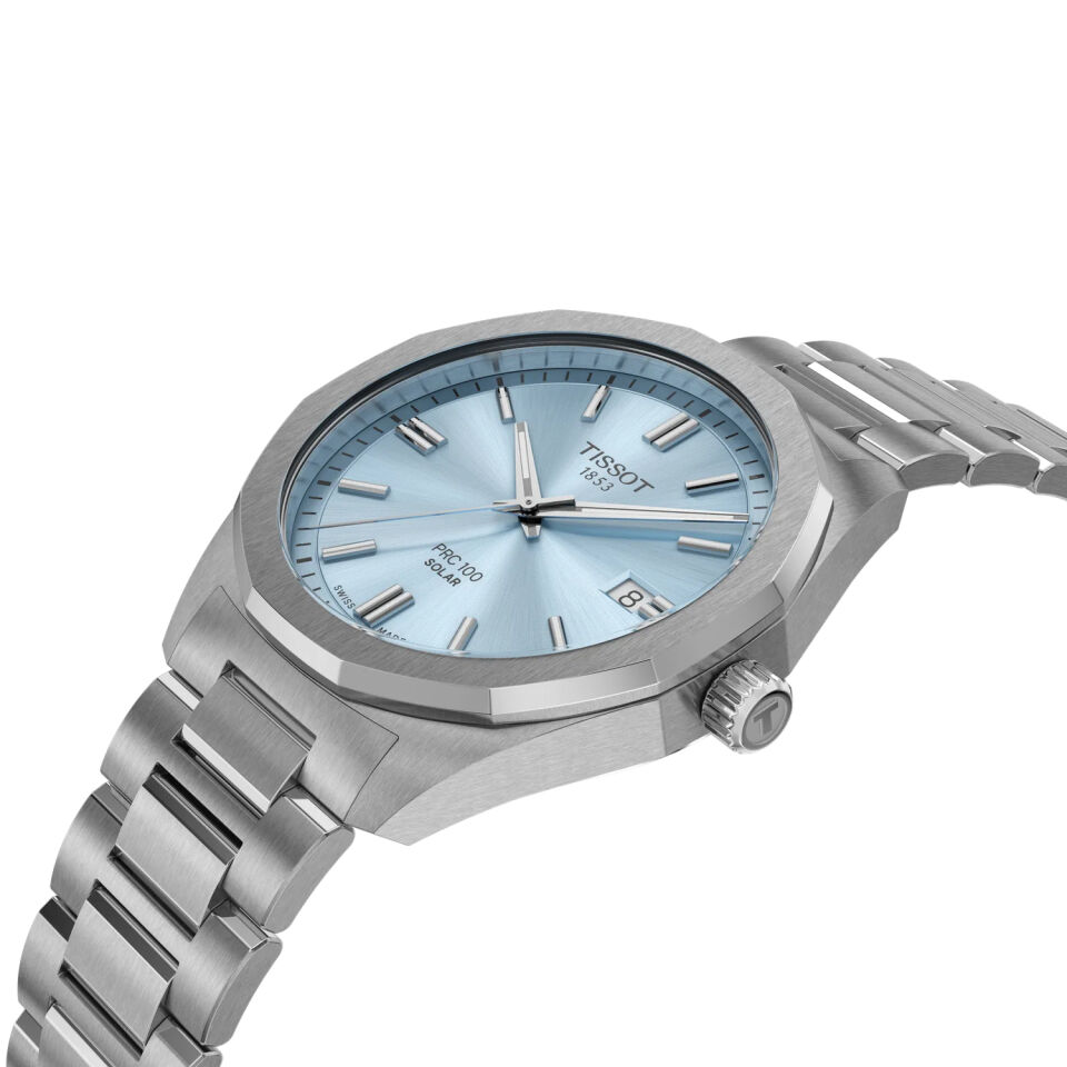 Tissot PRC 100 Solar 39mm T1514221135100 - Erkek Kol Saati T151.422.11.351.00