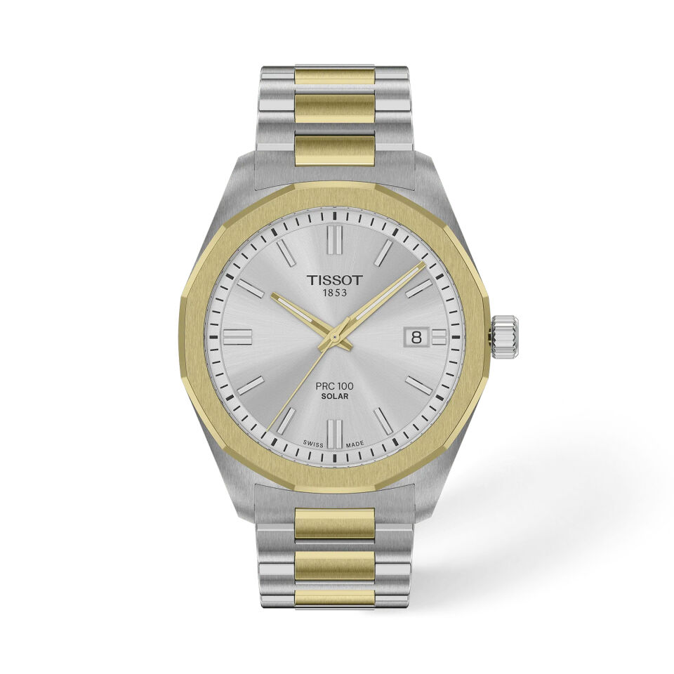Tissot PRC 100 Solar 39mm T1514222203100 - Erkek Kol Saati T151.422.22.031.00