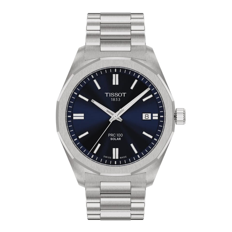 Tissot PRC 100 Solar 39mm T1514221104100 - Erkek Kol Saati T151.422.11.041.00