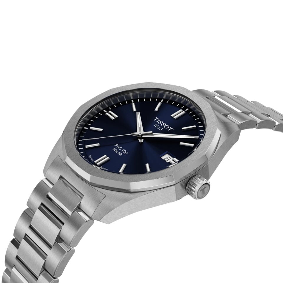 Tissot PRC 100 Solar 39mm T1514221104100 - Erkek Kol Saati T151.422.11.041.00