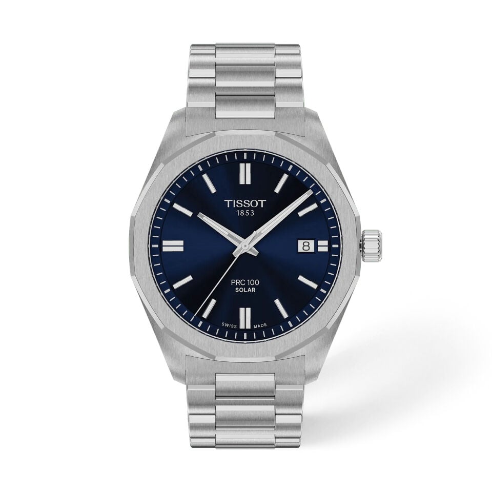 Tissot PRC 100 Solar 39mm T1514221104100 - Erkek Kol Saati T151.422.11.041.00