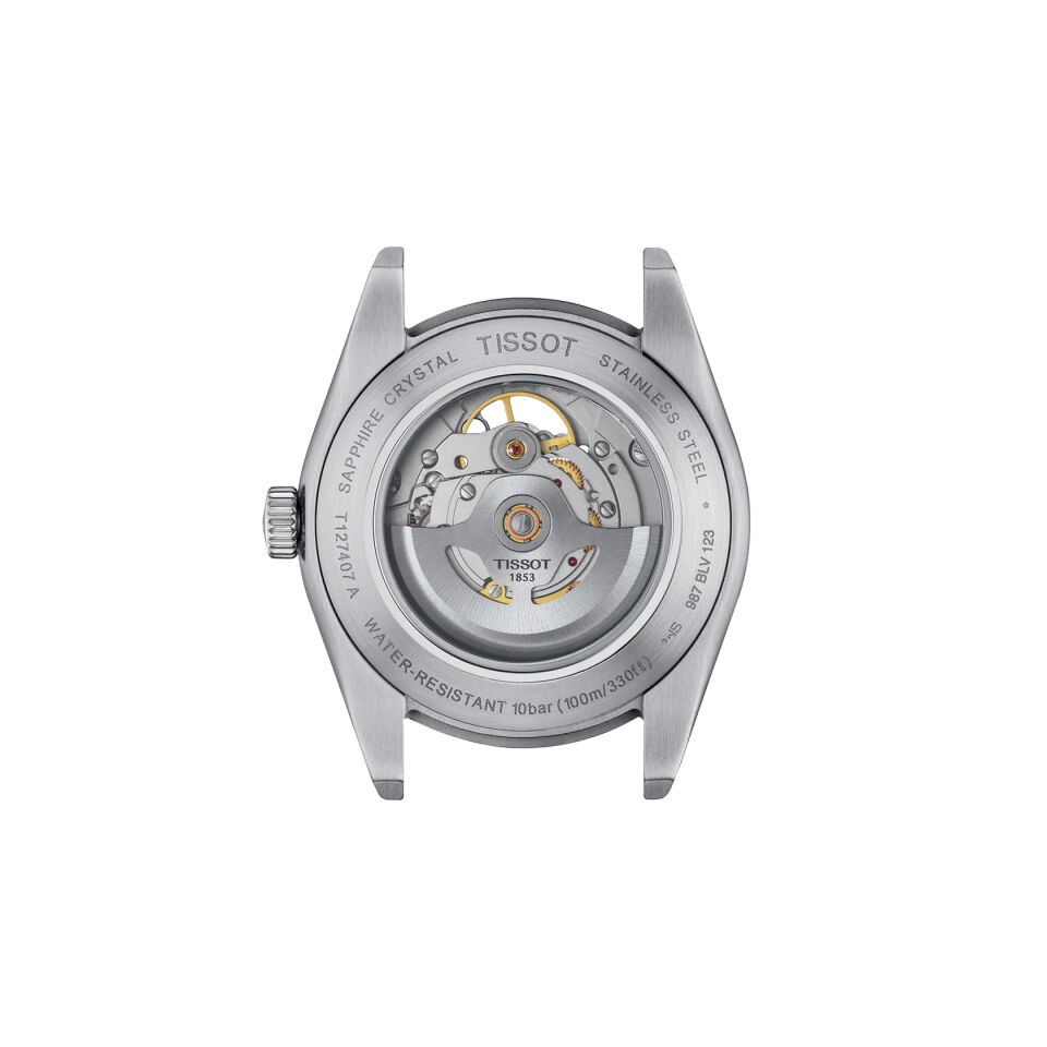 Tissot Gentleman Open Heart 40mm T1274071103101 - Erkek Kol Saati T127.407.11.031.01