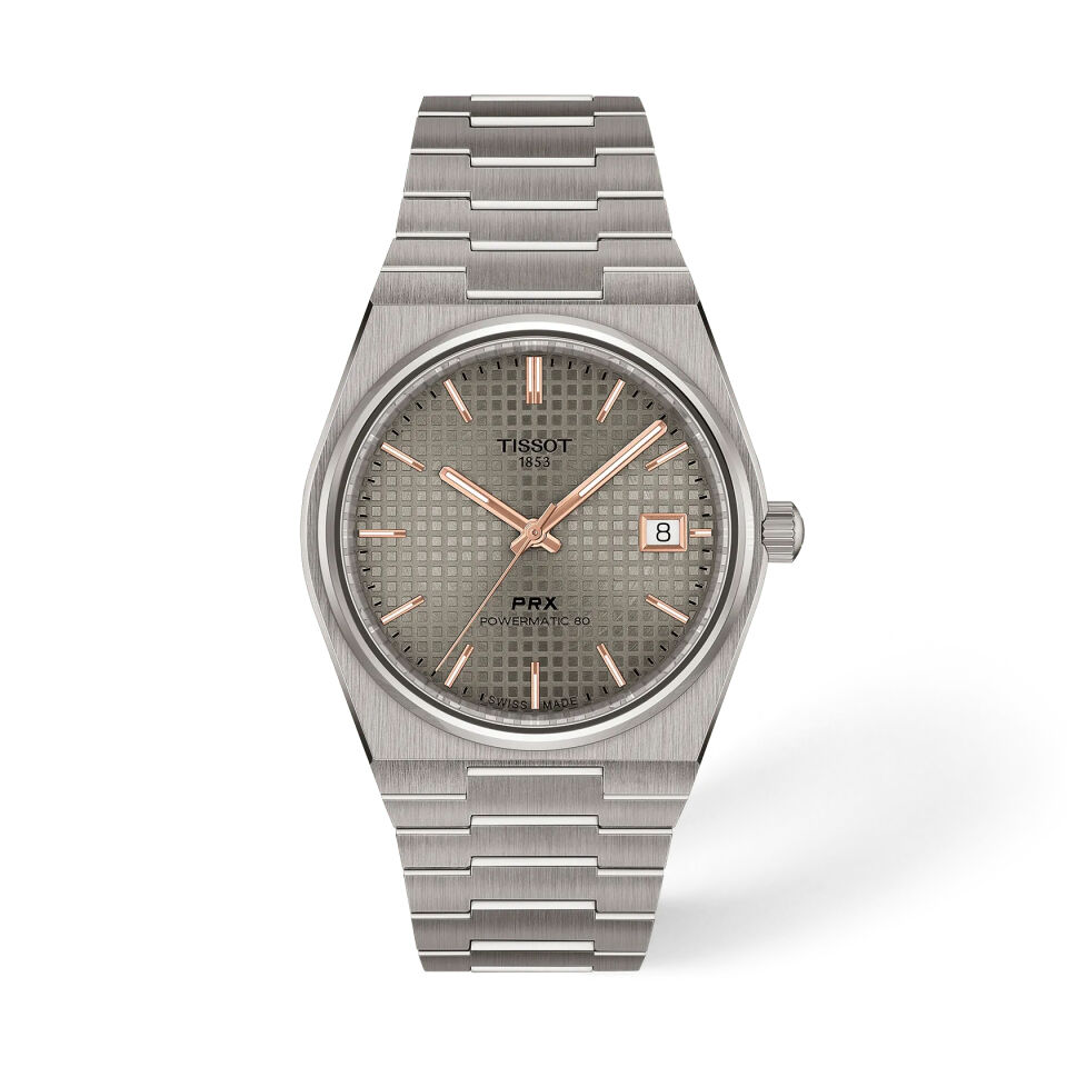 Tissot PRX Titanium 38mm T1378074406100 - Erkek Kol Saati T137.807.44.061.00