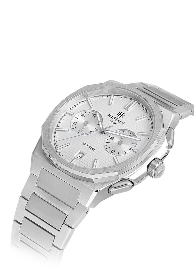Hislon Men's Date DT127S-02SS