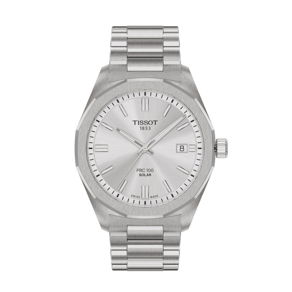 Tissot PRC 100 Solar 39mm T1514221103100 - Erkek Kol Saati T151.422.11.031.00