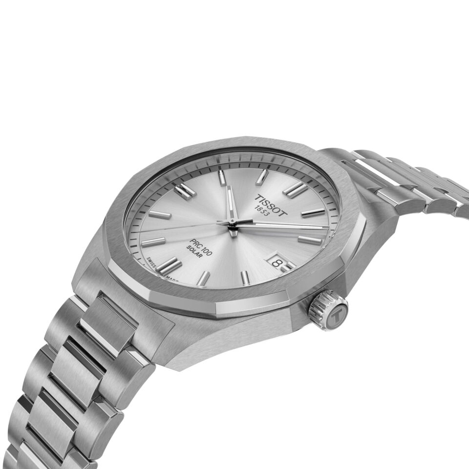 Tissot PRC 100 Solar 39mm T1514221103100 - Erkek Kol Saati T151.422.11.031.00