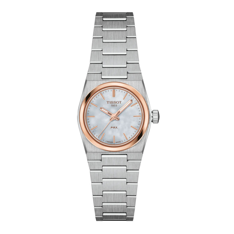 Tissot PRX 25mm T1370102111100 - Kadın Kol Saati T137.010.21.111.00