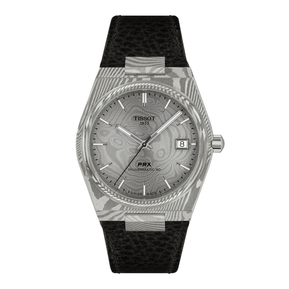 Tissot PRX Damascus Steel 38mm T1378079608100 - Erkek Kol Saati T137.807.96.081.00