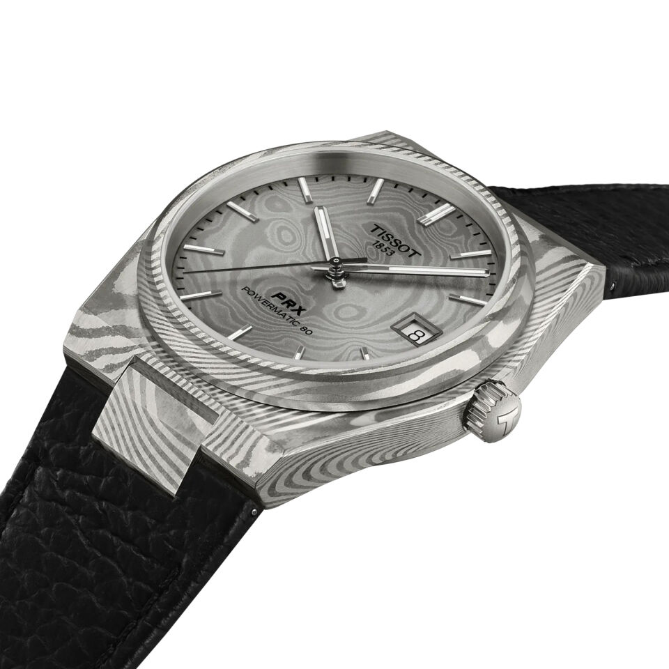 Tissot PRX Damascus Steel 38mm T1378079608100 - Erkek Kol Saati T137.807.96.081.00