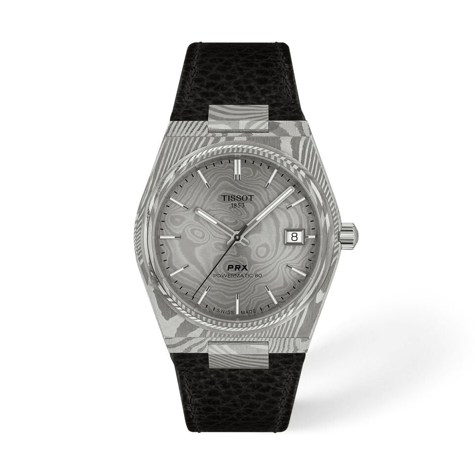 Tissot PRX Damascus Steel 38mm T1378079608100 - Erkek Kol Saati T137.807.96.081.00