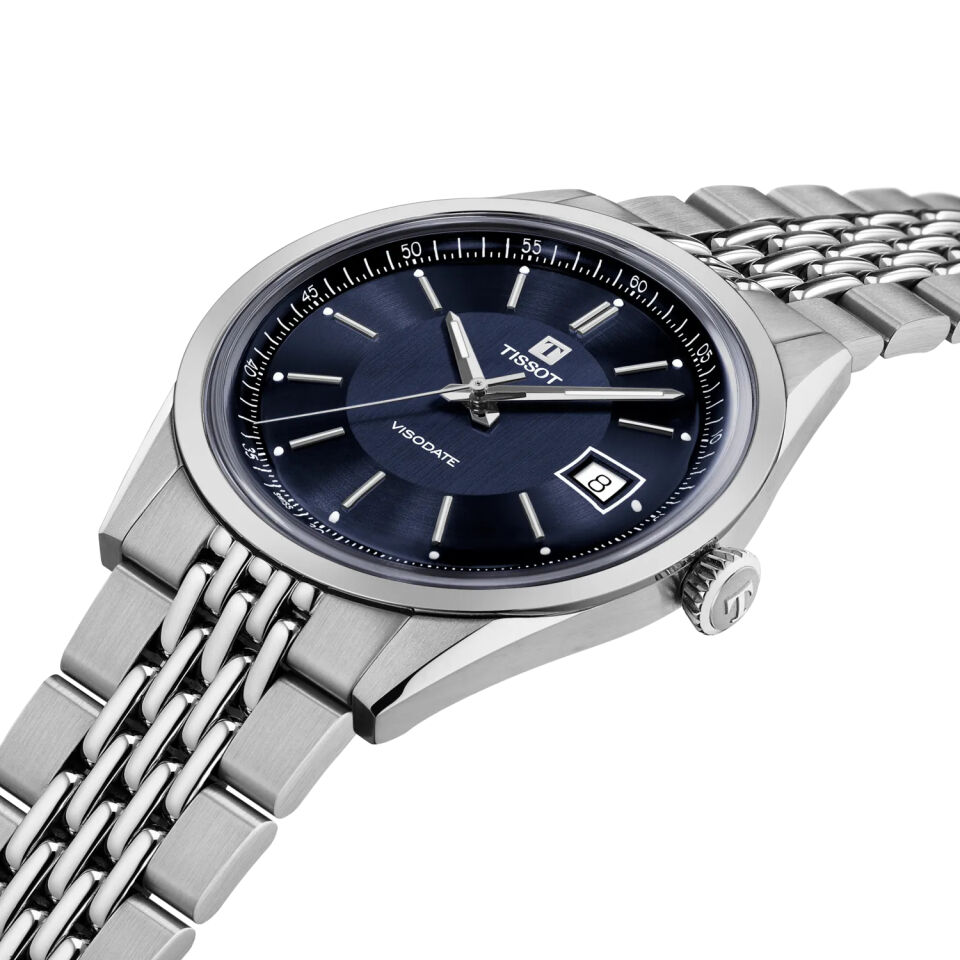 Tissot Visodate 39mm T1574071104100 -  Erkek Kol Saati T157.407.11.041.00