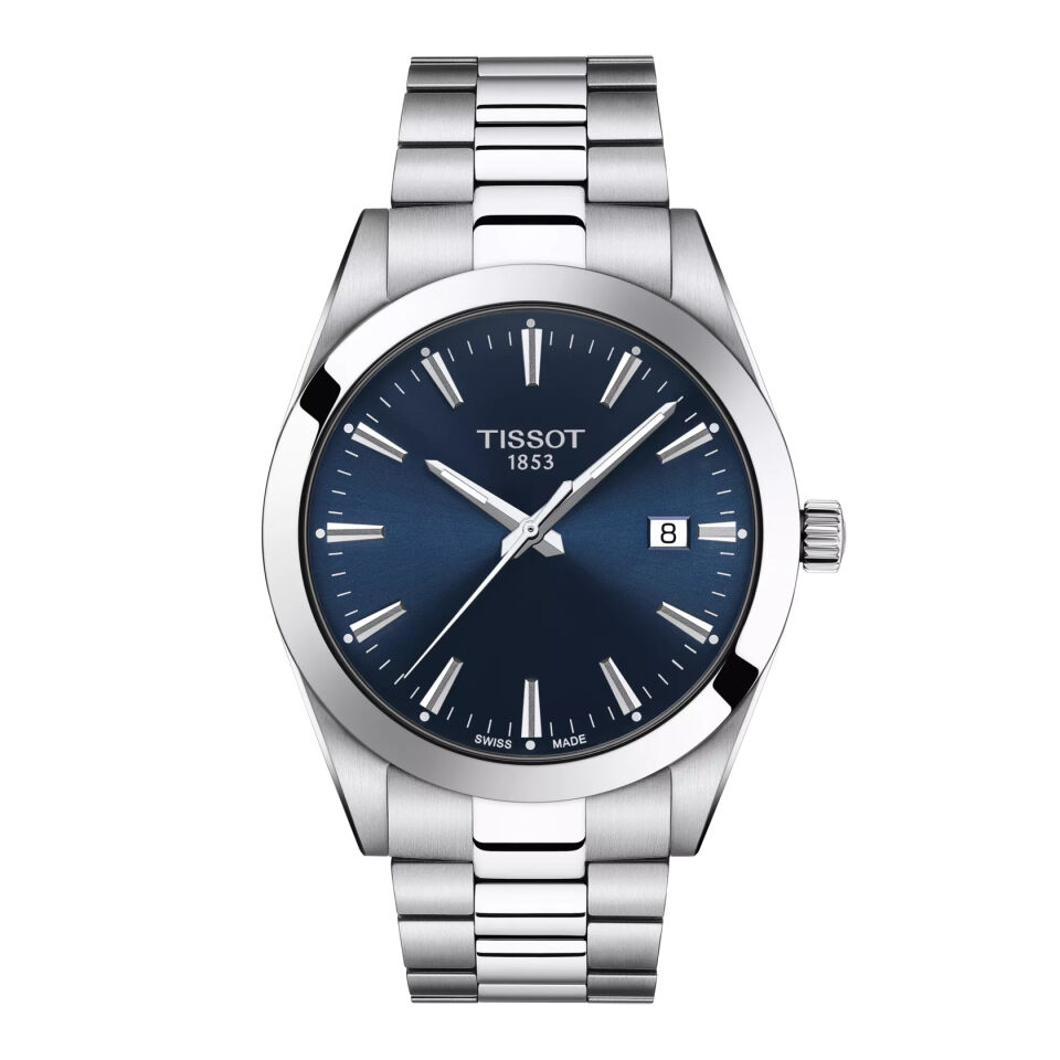 Tissot Gentleman 40mm T1274101104100 - Erkek Kol Saati T127.410.11.041.00