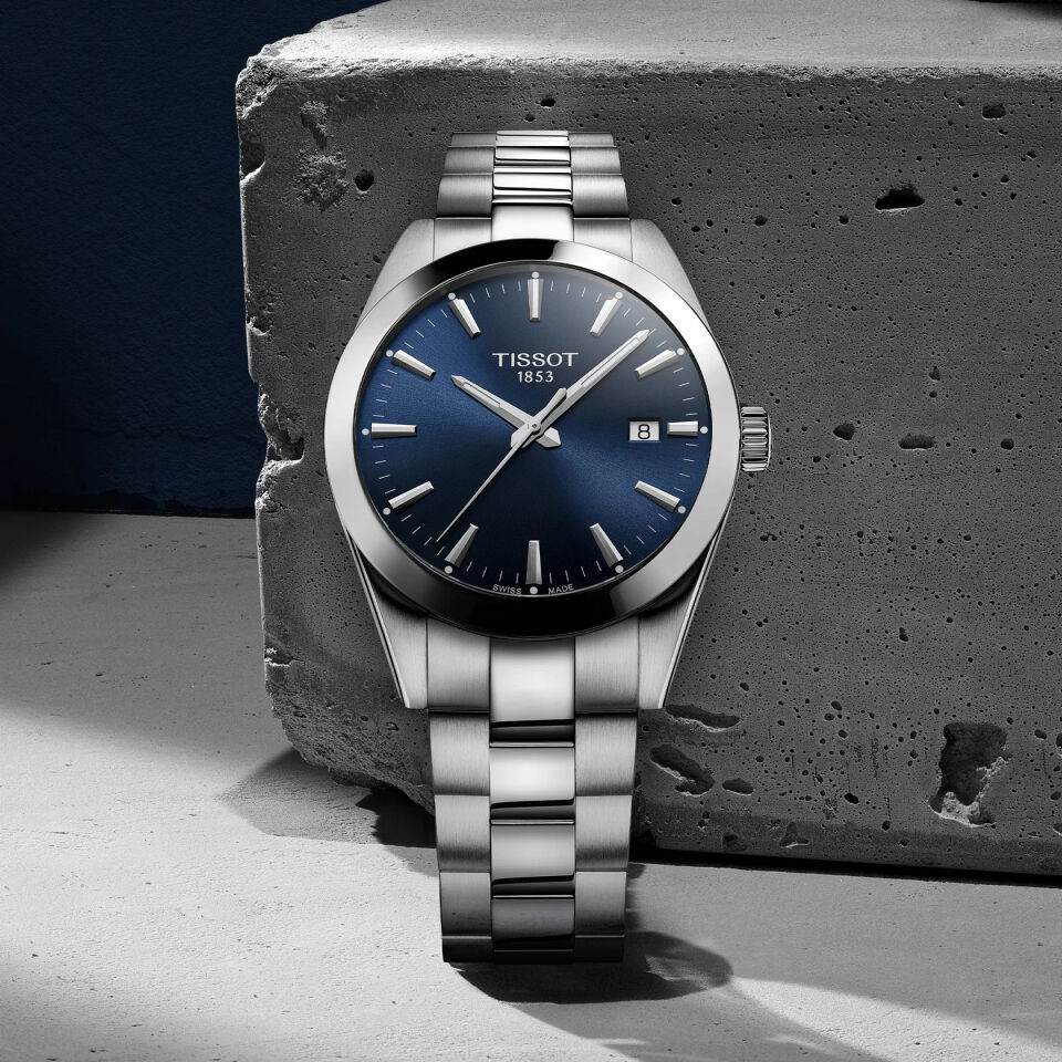 Tissot Gentleman 40mm T1274101104100 - Erkek Kol Saati T127.410.11.041.00