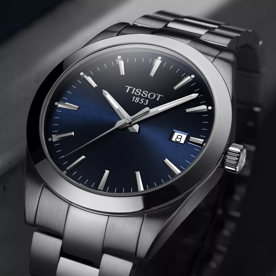 Tissot Gentleman 40mm T1274101104100 - Erkek Kol Saati T127.410.11.041.00