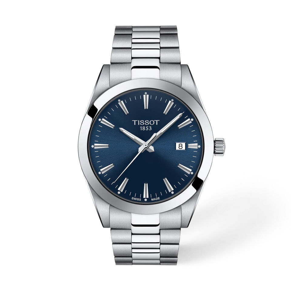 Tissot Gentleman 40mm T1274101104100 - Erkek Kol Saati T127.410.11.041.00
