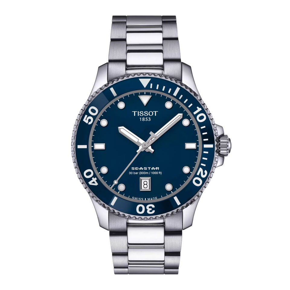 Tissot Seastar 1000 40mm T1204101104100 -  Erkek Kol Saati T120.410.11.041.00
