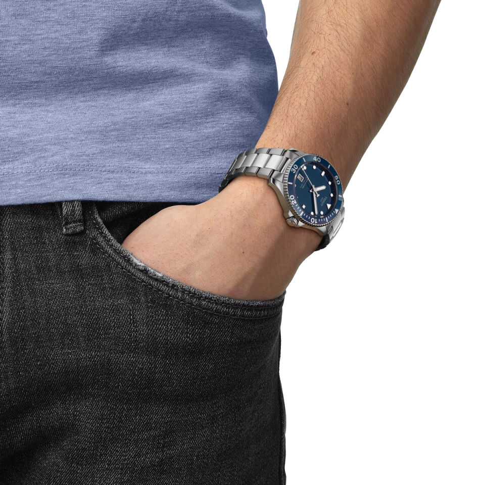 Tissot Seastar 1000 40mm T1204101104100 -  Erkek Kol Saati T120.410.11.041.00